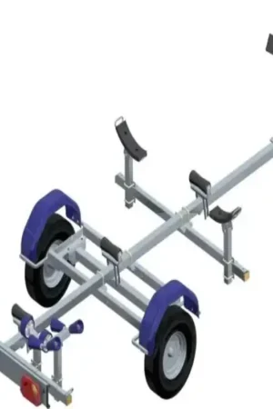 Remorque Porte Bateau Sun Way Gamme Pneumatiques SW225PN12