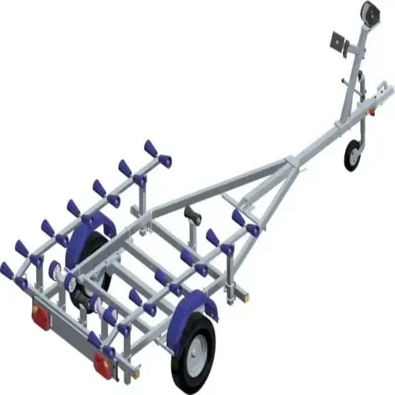 REMORQUE PORTE BATEAU SUN WAY GAMME PNEUMATIQUES SW265PN1