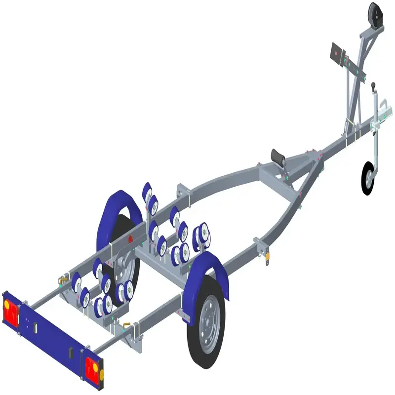 Remorque Porte Bateau Sun Way TBS75