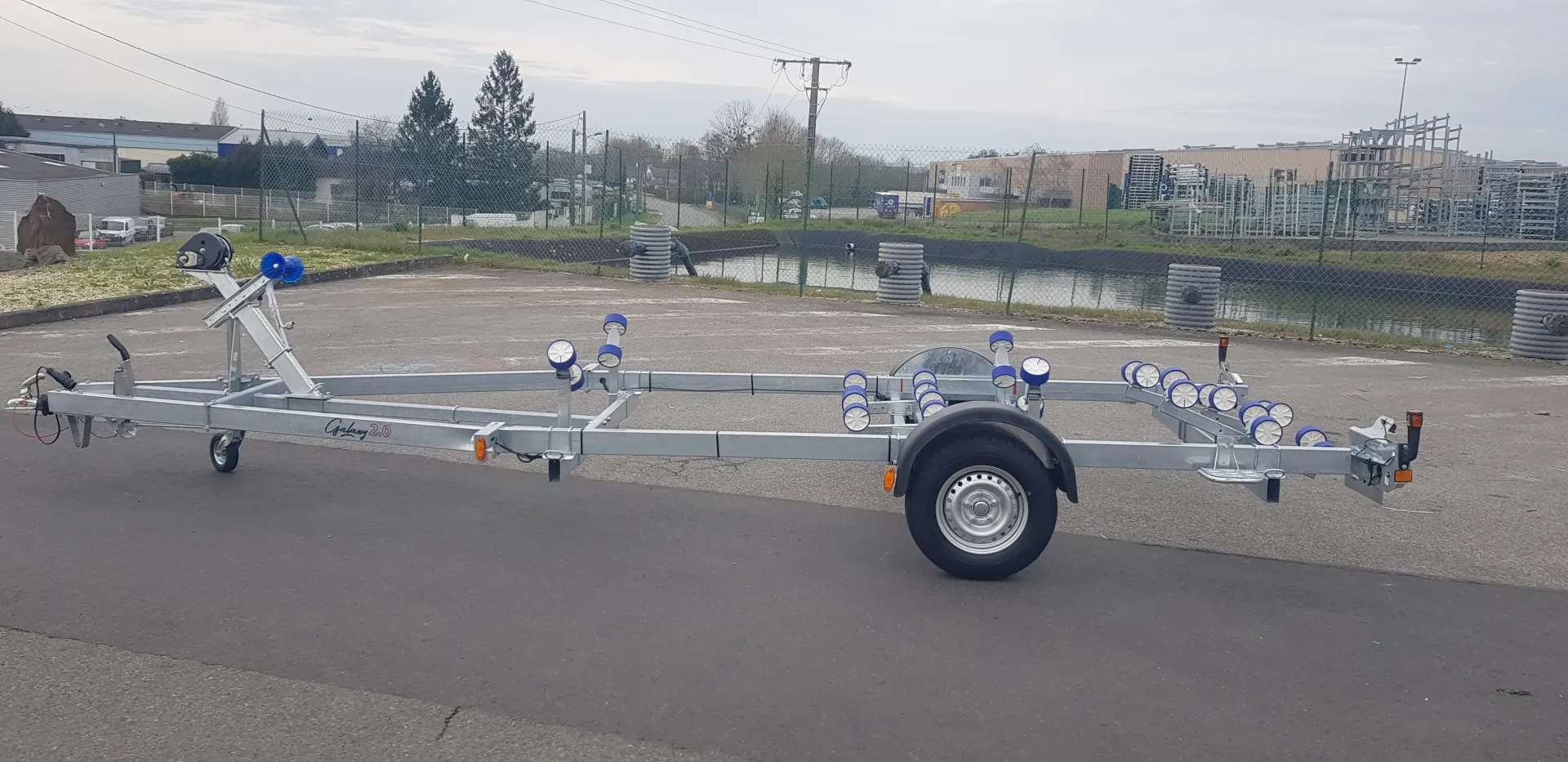 Remorque Porte Bateau Sun Way GE13