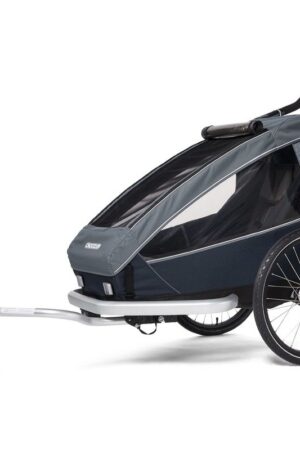 Croozer Kid Vaaya 1 - Remorque Vélo Enfants - graphite blue