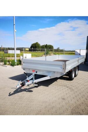 Remorque BOSS 4.0 Boro Two-axle trailer with a GMC of 3000kg