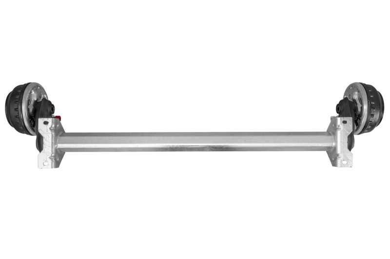 Essieu freiné AL-KO COMPACT pour remorque / dépanneuse 1000kg 1180mm 1560mm 4x100 – Image 6