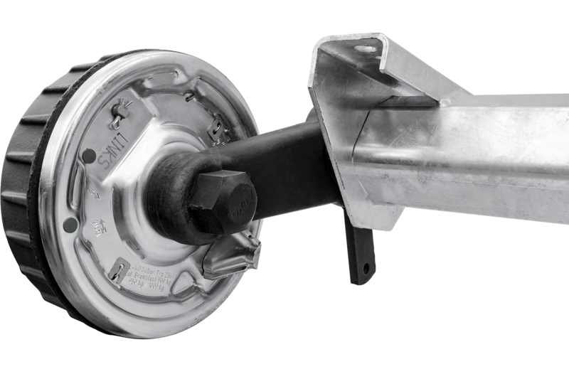 Essieu freiné AL-KO EURO pour remorque / dépanneuse 1800kg 1800mm 2300mm 5x112 – Image 4