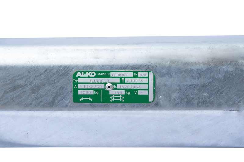 Essieu freiné AL-KO EURO pour remorque / dépanneuse 1800kg 1450mm 1950mm 5x112 – Image 3