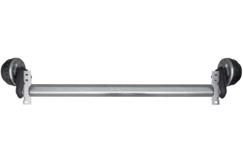 Essieu freiné AL-KO COMPACT pour remorque / dépanneuse 1350kg 1400mm 1850mm 5x112 – Image 3