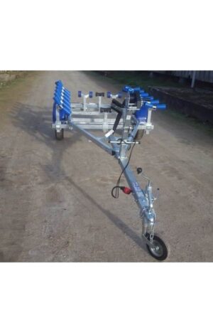 Porte-bateau pneumatique multirouleaux - SW345 - PTAC : 500Kg - 1 essieu