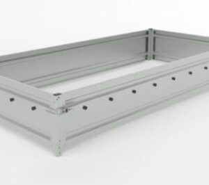 Rehausses de ridelles pleines +40cm acier pour BASIC/PREMIUM/MAXI 264