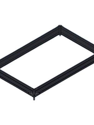 Rehausses de ridelles pleines en alu +35cm pour PW3.3 (Black Edition)
