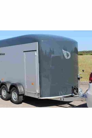 Remorque Fourgon Debon Roadster 500 Aluminium + porte