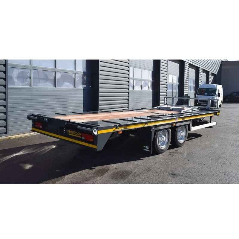 Remorque Gourdon PEB 111 porte engins