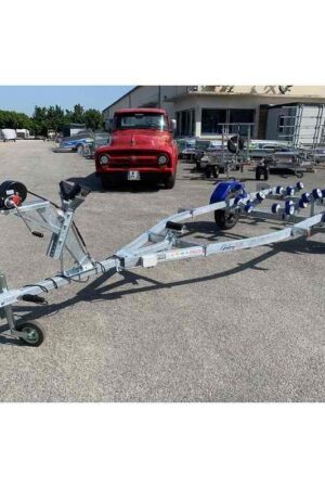 Remorque bateau multi-rouleaux GALAXY - GS75-21 (G510) - PTAC : 750Kg - 1 essieu
