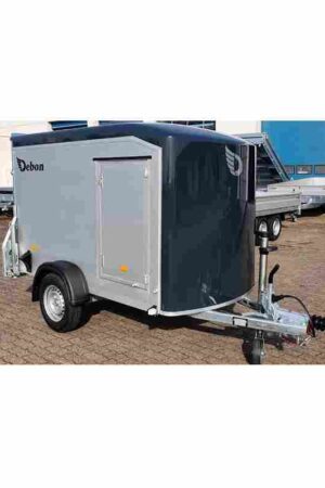 Remorque fourgon Debon Roadster 255 Alu + porte latérale