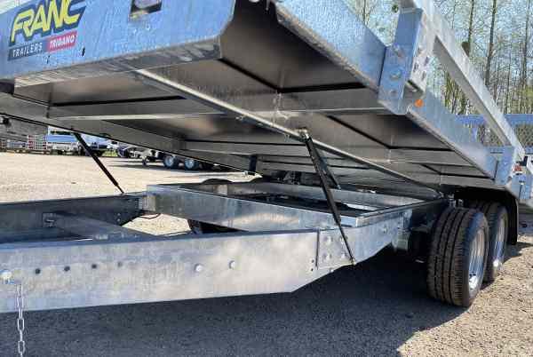 Remorque plateau FRANC PJD400 – 4,00 X 2,00 M – 2700 KG – Image 2