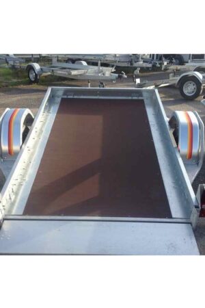 Remorque plateau MECANOREM RPMS 601 F - PTAC : 1000 Kg - 1 essieu freiné - 305 x 170 cm