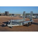 Vlemmix Remorque porte-engin 300x150 cm PTAC 2700 kg avec 2 rampes