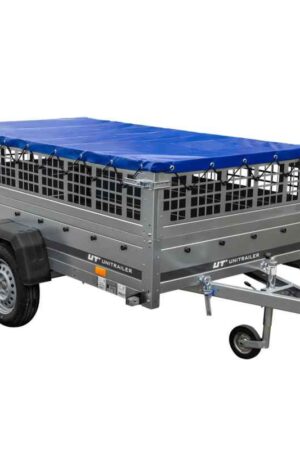 Remorque sans frein UNITRAILER Garden Trailer 230 KIPP, dimensions 230x125 cm