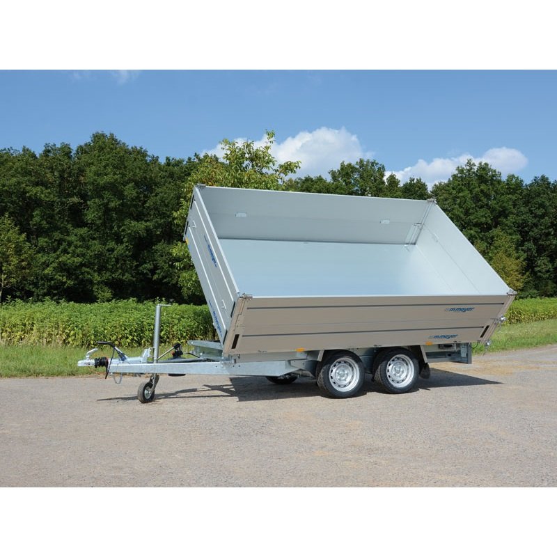 Remorque tribenne WM MEYER HKC 3536/186 électrique – 3,60 X 1,86M – 3500 KG