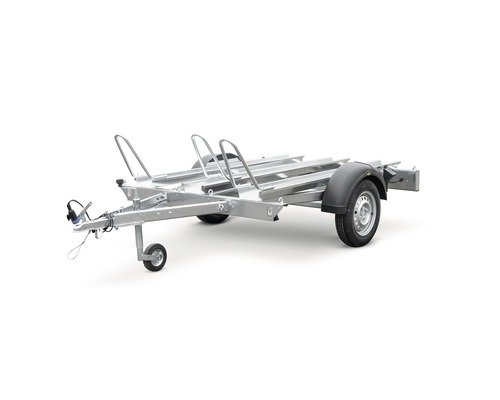 Humbaur Remorque de moto Carry Moto Heavy 2095 x 1365 x 700 freinée poids total adm. 1000 kg – Image 2