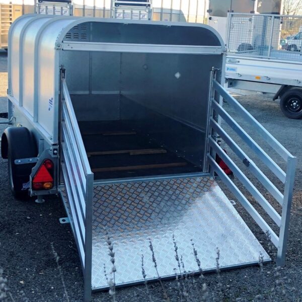 Bétaillère 1 essieu Ifor Williams P7e 1.12 m