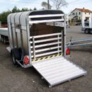 Bétaillère 2 essieux Ifor Williams P8G 1.50 m