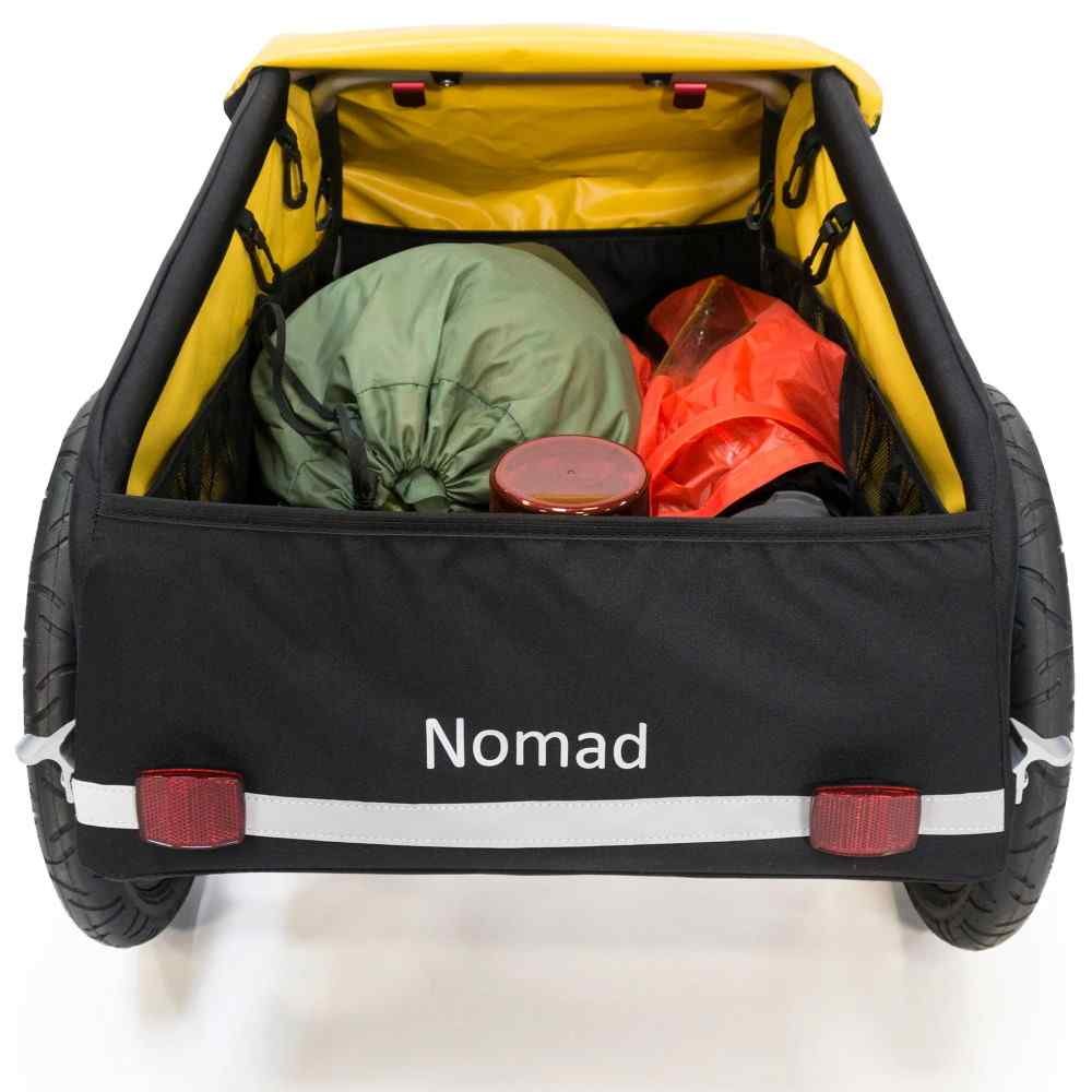 Burley Remorque de Cargaison - Nomad - jaune/noir – Image 10