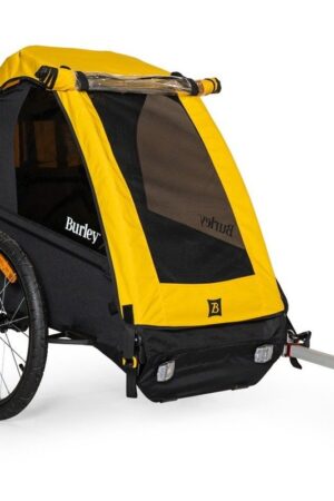 Burley Remorque pour Vélo - Bee Single pour 1 Enfant - jaune/noir