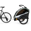 Burley Remorque pour Vélo - D'Lite X Single pour 1 Enfant - sage green/charcoal