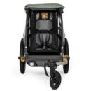 Burley Remorque pour Vélo - D'Lite X Single pour 1 Enfant - sage green/charcoal