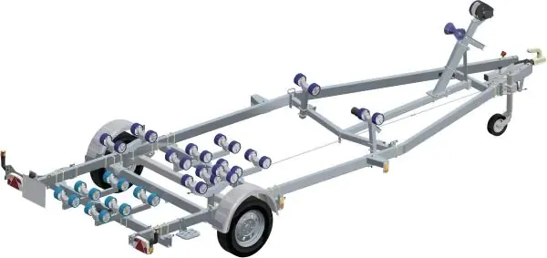 Remorque Porte Bateau Sun Way Gamme FAST D2413 – Image 2