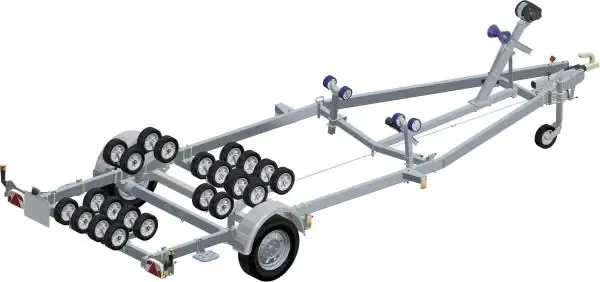 Remorque Porte Bateau Sun Way Gamme FAST D2413 – Image 3