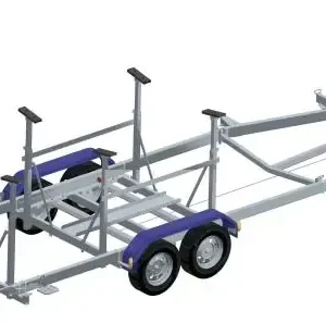 Remorque Porte Bateau Sun Way Gamme Voiliers à Gruter GD18V