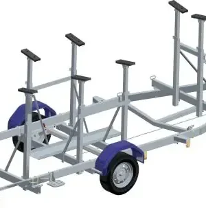 Remorque Porte Bateau Sun Way Gamme Voiliers à Gruter GS10V