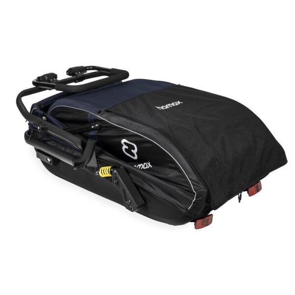 Hamax Remorque Vélo pour Chiens - Pluto Large - bleu marine/noir – Image 18