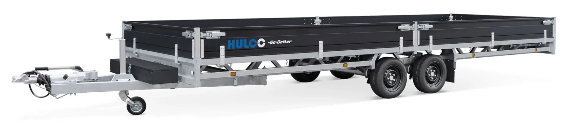 Remorque Plateau Hulco Medax Go-Getter 611 x 203 x 30 cm – Image 3