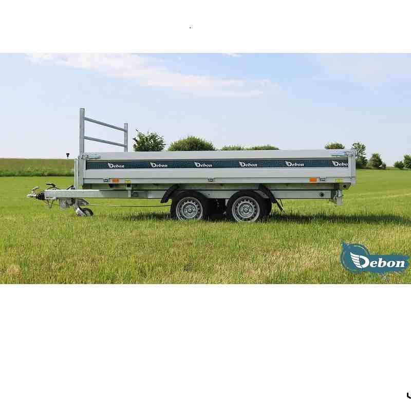REMORQUE TRI BENNE DEBON PW3.6