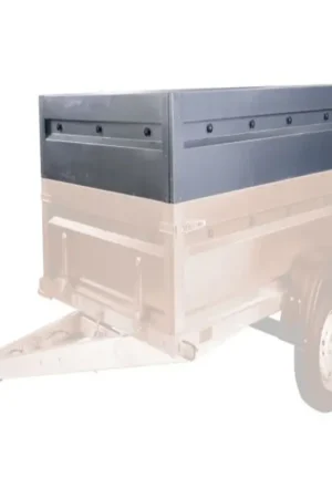 4 Rehausses de ridelles galvanisées de 37 cm de hauteur