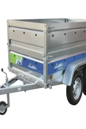 4 Rehausses de ridelles galvanisées 28034 (hauteur 39 cm) 239x128cm - Lider