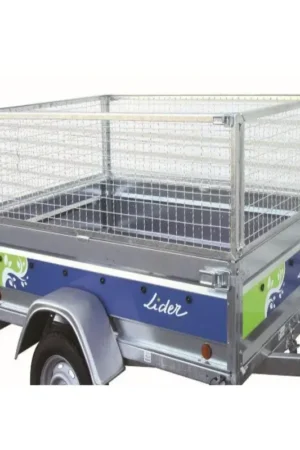 4 Rehausses 39015 de ridelles grillagées (hauteur 50cm) 150x100x40cm - Lider