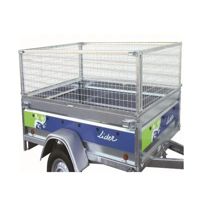 4 Rehausses de ridelles grillagées 39016 (hauteur 50cm) 170x122 cm - Lider