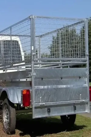 Rehausses Grillagées hauteur 60cm pour remorque Lider Robust 2m50