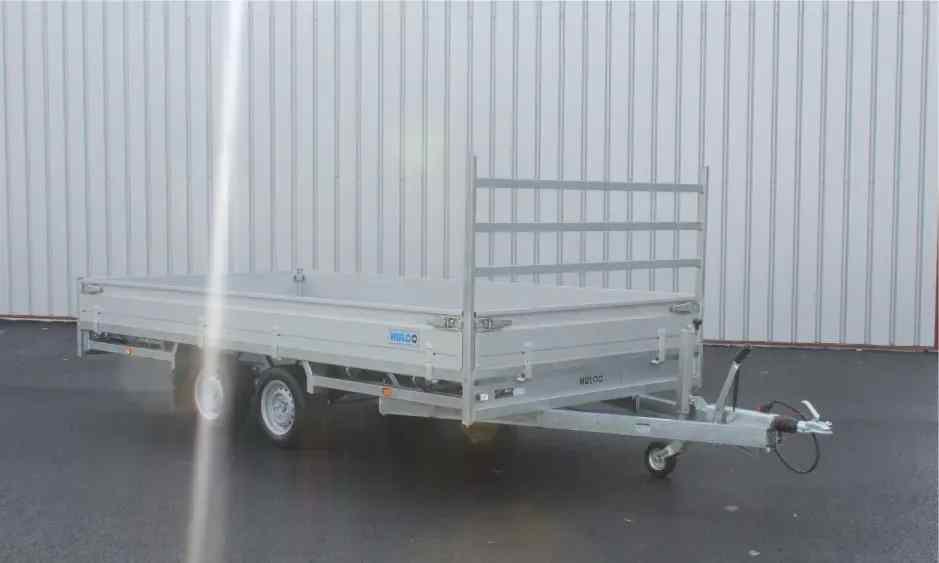 Remorque Plateau Hulco Medax 405 x 183 cm (MEDAX-2 2600 / MEDAX-2 3000) – Image 5